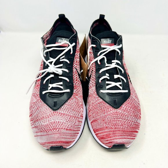Nike Air Max Flyknit Racer‎ Next Nature Mens Red FD2764-600 Shoes NWOB Size 11.5 - Picture 2 of 9